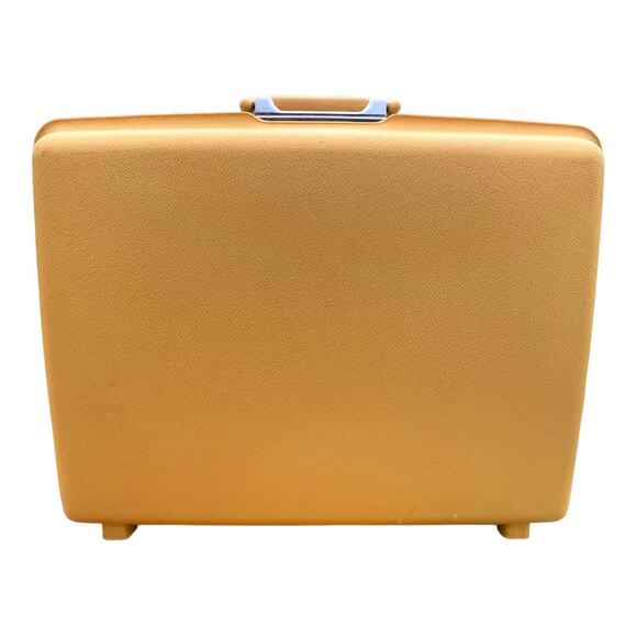Samsonite Vintage Gold Concord Hardside Overnight and Weekender Luggage Set - Picture 6 of 16